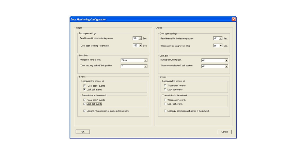 Door Monitoring Configuration Smarthandle AX Advanced Nahaufnahme