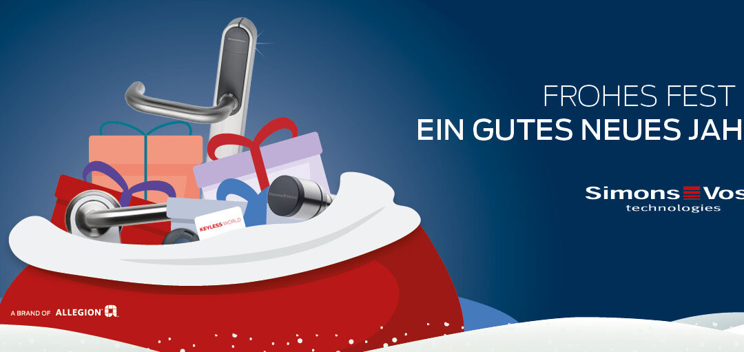 SimonsVoss wünscht frohe Weihnachten!