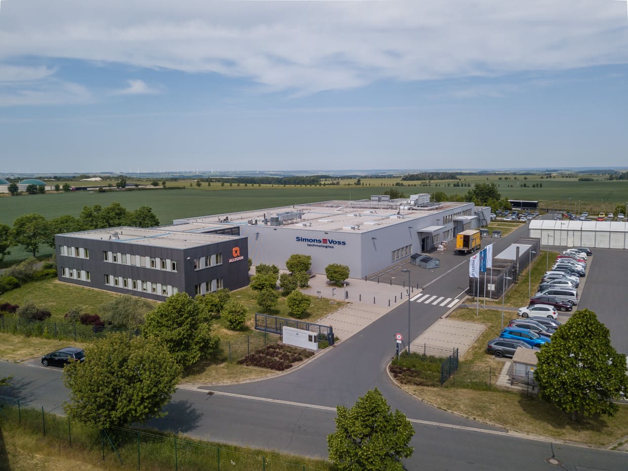 SimonsVoss Produktion Gebäude Osterfeld 