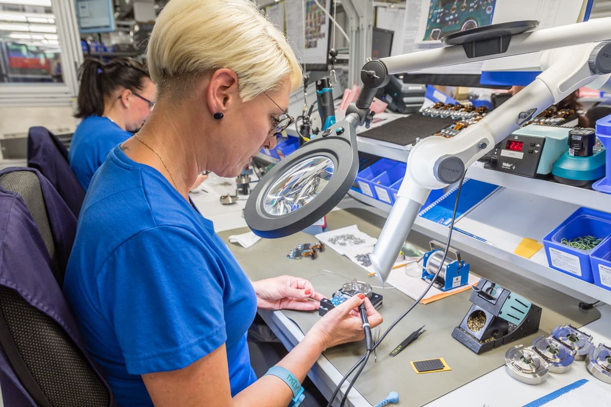 SimonsVoss Mitarbeiterin in Osterfeld