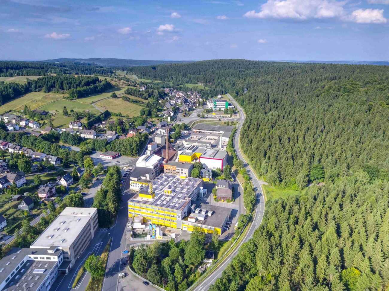 Heinz Glas headquarters from above