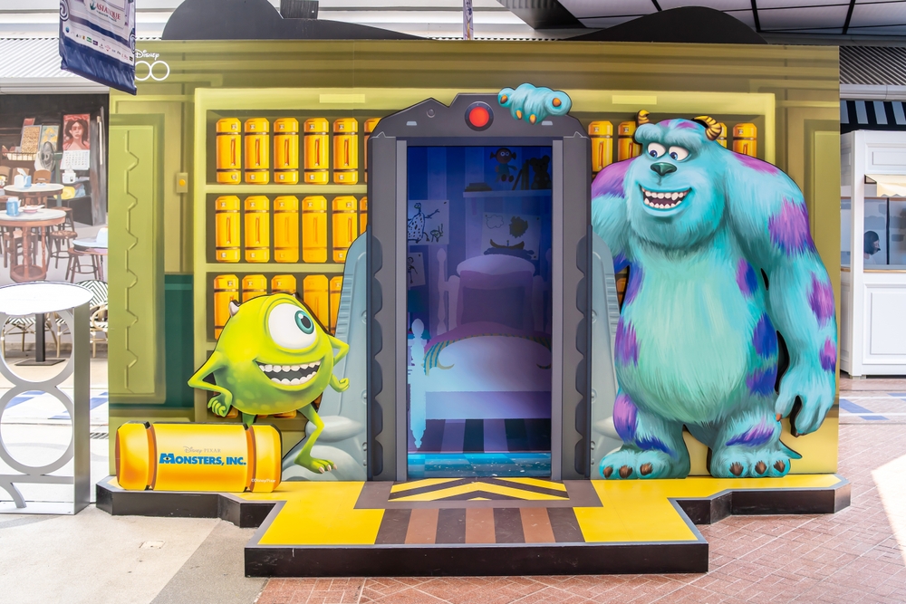 Monster Inc Tür
