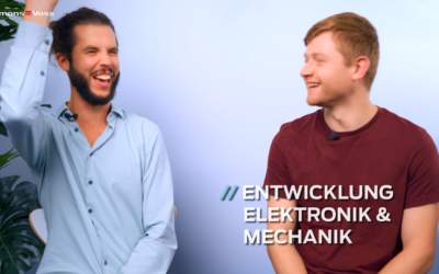 Mitarbeitervideo aus der Entwicklung: Im Team zu neuen Produkten